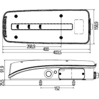 Rückleuchte rechts 24 V LED HELLA