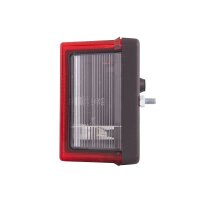Rückleuchte rechts 12 V R10W Glühlampen-Technologie HELLA für u.a. SCANIA