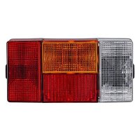 Rückleuchte rechts mit Schlusslicht 24 V Glühlampen-Technologie R10W HELLA für AUDI