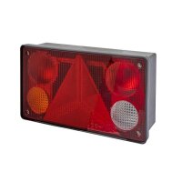Rückleuchte links mit Blinklicht 24 V Glühlampen-Technologie P21/5W HELLA für SCANIA