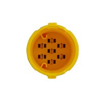 Rückleuchte links mit Rückstrahllicht 24 V Glühlampen-Technologie P21W HELLA für Anhänger für DAF JAEGER DOLL