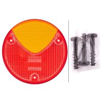 Rear combination lamp lens right with tail light HELLA