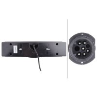 Rückleuchte rechts mit Umrisslicht 24 V Halogen R10W...