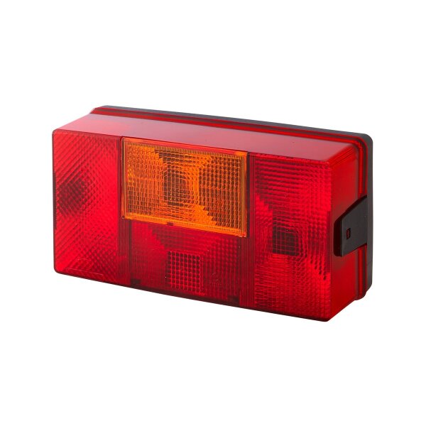 Rear Light left 24 V R10W Bulb technology HELLA for e.g. LANGENDORF