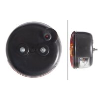 Rückleuchte rechts mit Schlusslicht 24 V Halogen R5W HELLA für DAF MERCEDES LP