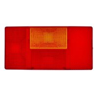 Rear combination lamp lens left with tail light HELLA