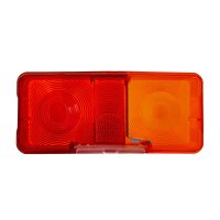 Rear combination lamp lens left with tail light HELLA