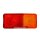 Rear combination lamp lens left with tail light HELLA