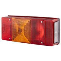 Rückleuchte links mit Nebelschlusslicht 12 V Glühlampen-Technologie R10W HELLA für DAF