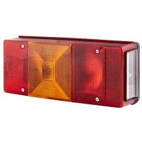 Rückleuchte links mit Nebelschlusslicht 12 V Glühlampen-Technologie R10W HELLA für DAF