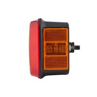 Rückleuchte rechts mit Seitenmarkierungslicht 24 V Glühlampen-Technologie T4W HELLA für AEBI