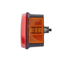 Rückleuchte links mit Seitenmarkierungslicht 24 V Glühlampen-Technologie T4W HELLA für AEBI