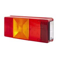 Rear combination lamp lens left with tail light HELLA