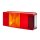 Rear combination lamp lens left with tail light HELLA