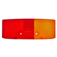 Rear combination lamp lens right with tail light HELLA