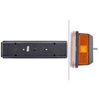 Rückleuchte links mit Rückstrahllicht 12 V Glühlampen-Technologie R10W HELLA für DAF
