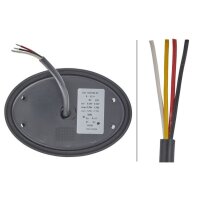 Rückleuchte rechts mit Blinklicht (LED) 12 V LED HELLA für AGCO DAF KÄSSBOHRER TATA