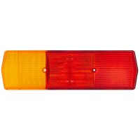 Lichtscheibe, Rückleuchte rechts mit Schlusslicht HELLA für MERCEDES SAAB SCANIA VOLVO MASSEY FERGUSON O&K
