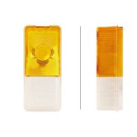 Lichtscheibe Rückleuchte rechts mit Positionslicht HELLA