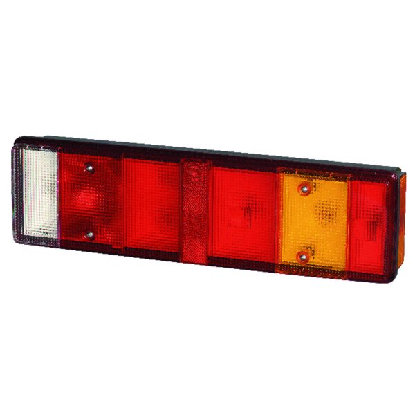 Rückleuchte rechts mit Umrisslicht 24 V Halogen R5W HELLA für DAF MAN SCANIA