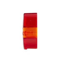 Rear combination lamp lens right with tail light HELLA