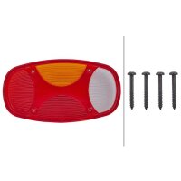 Lichtscheibe, Rückleuchte hinten mit Schlusslicht HELLA für DAF SCANIA VOLVO CLAAS JOHN DEERE HAKO KRAMER