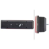 Rückleuchte rechts mit Schlusslicht 12 V Glühlampen-Technologie R10W HELLA für DAF