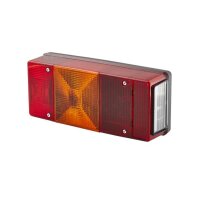 Rückleuchte rechts mit Bremslicht 12 V Glühlampen-Technologie P21W HELLA für DAF
