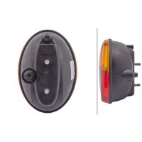 Rückleuchte rechts mit Schlusslicht 24 V Glühlampen-Technologie P21/5W HELLA für AGCO