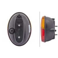 Rückleuchte rechts mit Schlusslicht 24 V Glühlampen-Technologie P21/5W HELLA für AGCO