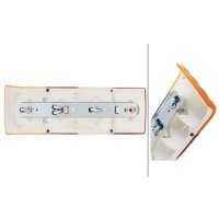 Rückleuchte rechts mit Schlusslicht 12 V Glühlampen-Technologie P21/5W HELLA für FENDT HYMER