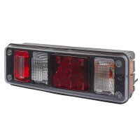 Rückleuchte rechts mit Rückfahrlicht 24 V mit Hybridtechnologie PY21W HELLA