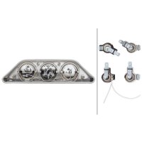 Rückleuchte rechts mit Seitenmarkierungslicht 12 V Glühlampen-Technologie PY21W HELLA für HYMER
