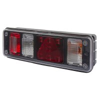 Rückleuchte rechts mit Rückfahrlicht 24 V mit Hybridtechnologie PY21W HELLA