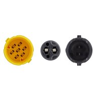 Rückleuchte links mit Seitenmarkierungslicht (LED) 24 V mit Hybridtechnologie LED HELLA