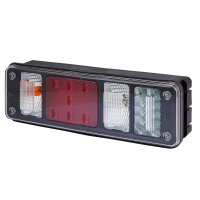 Rückleuchte links mit Blinklicht 24 V mit Hybridtechnologie PY21W HELLA