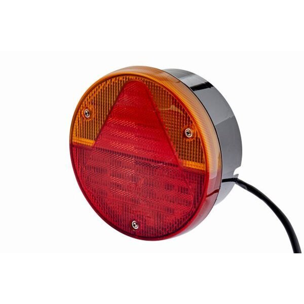 Rückleuchte links mit Bremslicht (LED) 12 V mit Hybridtechnologie P21W HELLA für KRONE