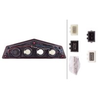 Rückleuchte links mit Bremslicht 12 V mit Hybridtechnologie PY21W HELLA