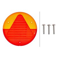 Rear combination lamp lens right with tail light HELLA