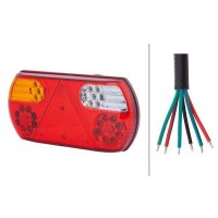 Rückleuchte links mit Schlusslicht 24 V LED HELLA