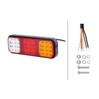 Rückleuchte rechts mit Rückstrahllicht 12 V LED HELLA