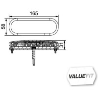 Indicator light right 24 V LED HELLA HELLA VALUEFIT