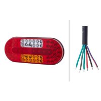 Rückleuchte links mit Nebelschlusslicht 24 V LED HELLA