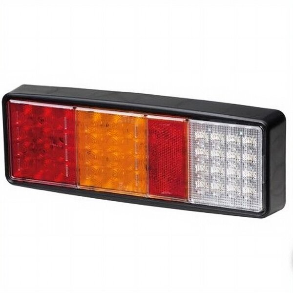 Rear Light left 24 V LED HELLA Lighting Expertise suitable for FLIEGL