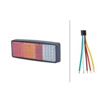 Rückleuchte rechts mit Nebelschlusslicht 24 V LED HELLA