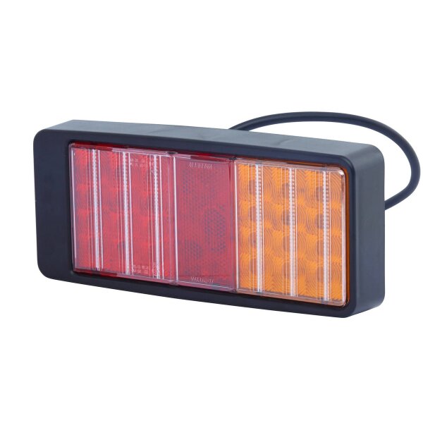 Rückleuchte links mit Blinklicht 24 V LED HELLA für FLIEGL