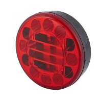Rückleuchte links mit Schlusslicht 24 V LED HELLA