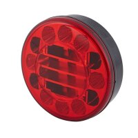 Rear Light left 24 V LED HELLA universally applicable for...