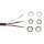 Rückleuchte links mit Schlusslicht 12 V LED HELLA
