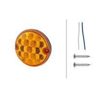 Blinkleuchte LED geschraubt Anbau HELLA VALUEFIT 12/24V